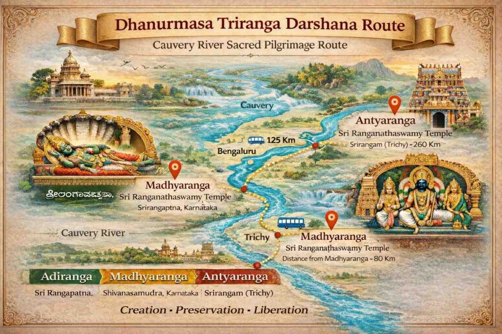 ತ್ರಿರಂಗ ದರ್ಶನ ಮಾರ್ಗಸೂಚಿ