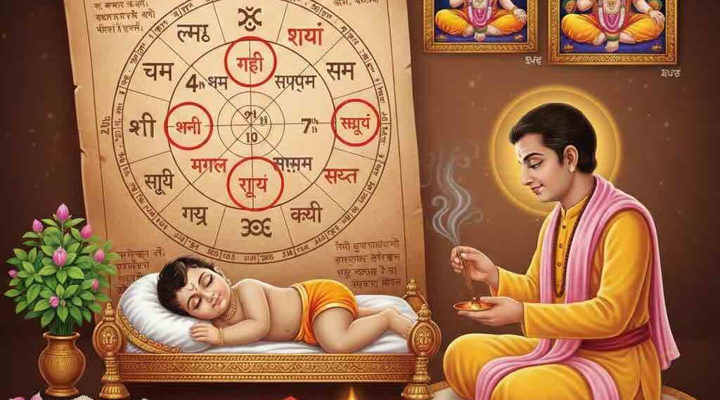 ಜಾತಕದ ಕೇಂದ್ರ ಸ್ಥಾನಗಳಲ್ಲಿ ಪಾಪಗ್ರಹಗಳು ಮತ್ತು ಬಾಲಗ್ರಹ ಶಾಂತಿ ಪೂಜೆ