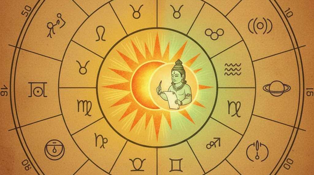ಬುಧಾದಿತ್ಯ ಯೋಗದ ಜಾತಕ ಕುಂಡಲಿ (Budhaditya Yoga Horoscope Chart)