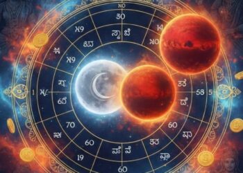 ಶಶಿ ಮಂಗಳ ಯೋಗದ ಜ್ಯೋತಿಷ್ಯ ಫಲಗಳು - ಚಂದ್ರ ಮತ್ತು ಮಂಗಳನ ಯುತಿ.