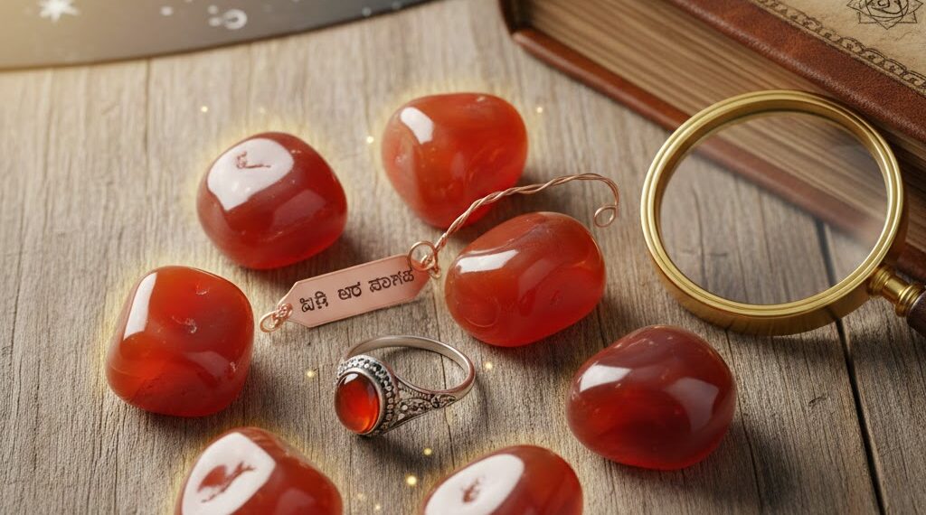 ಸೃಜನಶೀಲತೆ ಮತ್ತು ಧೈರ್ಯ ಹೆಚ್ಚಿಸುವ ಕಾರ್ನೇಲಿಯನ್ ಅದೃಷ್ಟ ರತ್ನ