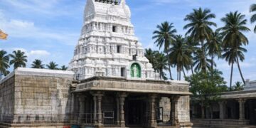 Nagalapuram Vedanarayana Temple Gopuram and Front View