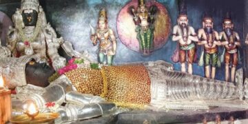Surutapalli Sleeping Shiva Temple