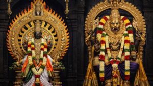 ಶ್ರೀರಂಗಂ ಸಕ್ಕರತ್ತಾ ಆಳ್ವಾರ್ ಸುದರ್ಶನ ನರಸಿಂಹ ವಿಗ್ರಹ