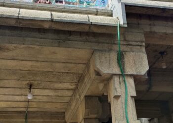 Main entrance gopuram of Thirunellar Shani Temple - Shani Dosha Parihara Kshetra