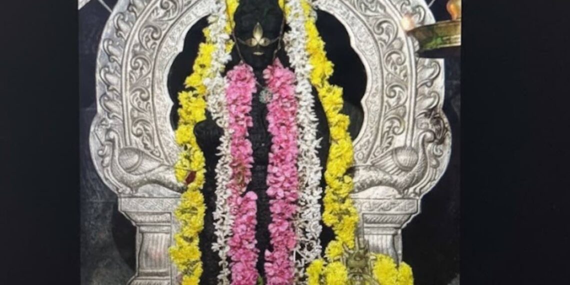 ಮಲ್ಪೆಯ ಶ್ರೀ ವಡಭಾಂಡೇಶ್ವರ ದೇವಸ್ಥಾನದ ಶ್ರೀ ಬಲರಾಮ ದೇವರ ಸುಂದರ ಅಲಂಕೃತ ವಿಗ್ರಹ.