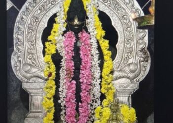 ಮಲ್ಪೆಯ ಶ್ರೀ ವಡಭಾಂಡೇಶ್ವರ ದೇವಸ್ಥಾನದ ಶ್ರೀ ಬಲರಾಮ ದೇವರ ಸುಂದರ ಅಲಂಕೃತ ವಿಗ್ರಹ.