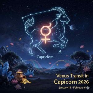 Venus Transit in Capricorn 2026 Kannada