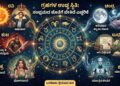 Digital illustration of a zodiac wheel with nine planets showing the intense energy and negative behavioral impacts of exalted planets like Sun, Moon, and Mars.